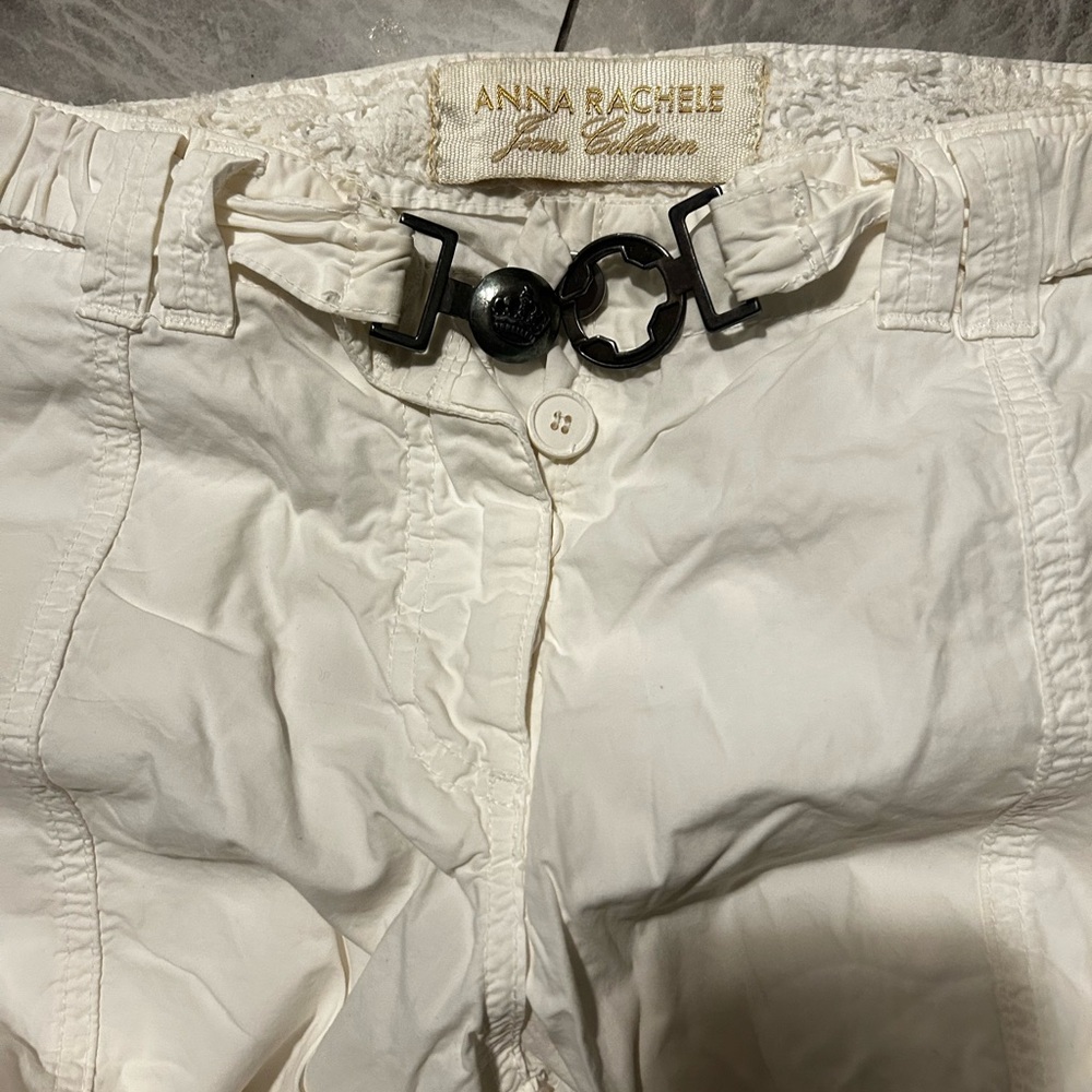 Anna Rachele White Pants - Picture 2 of 4